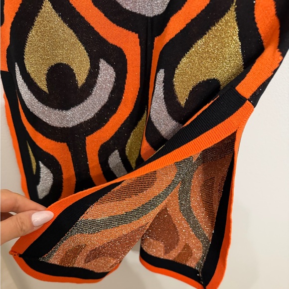 Rabanne X H&M Retro Glittery Jacquard Knit Mini Dress - Picture 6 of 8